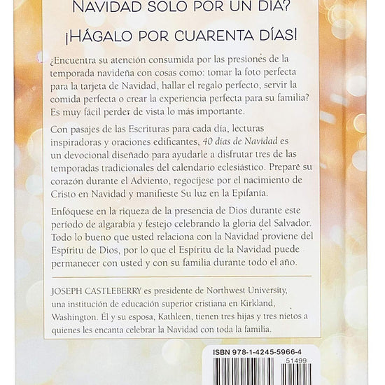 40 Días de Navidad - Joseph Castleberry - Pura Vida Books
