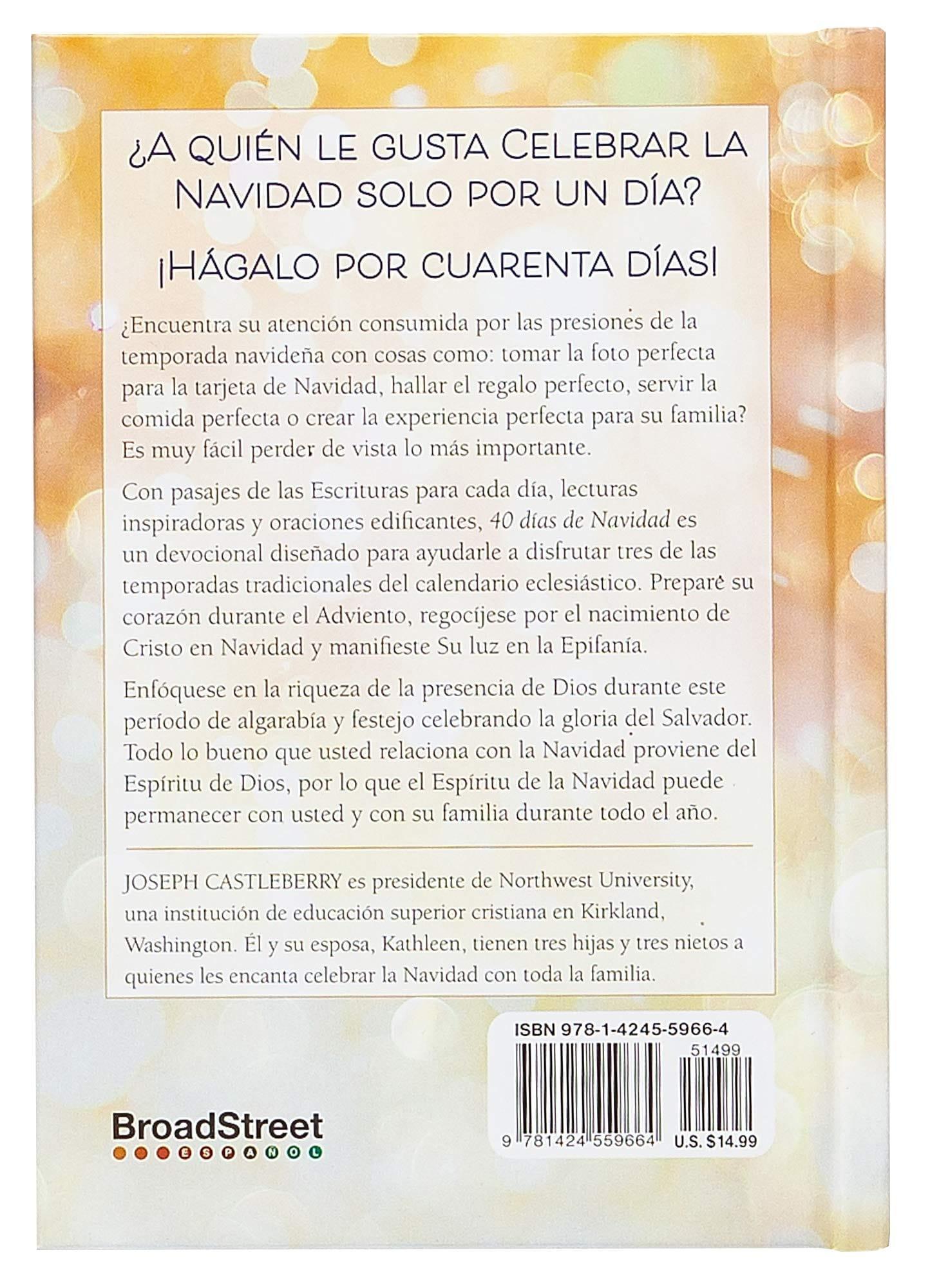 40 Días de Navidad - Joseph Castleberry - Pura Vida Books