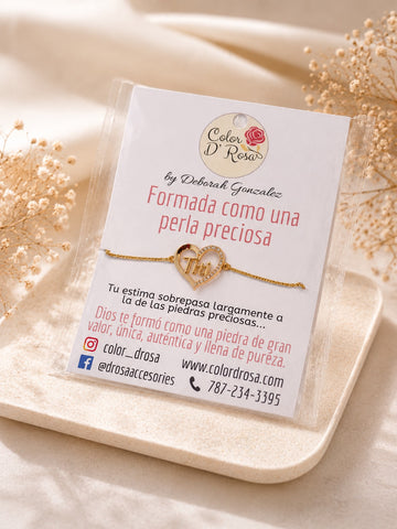 Pulsera Titi | Color D rosa