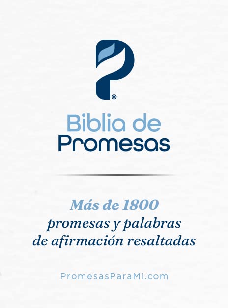 Biblia de Promesas Reina-Valera 1960 / Letra Gigante - 13 puntos / Piel especial / Café con Cremallera