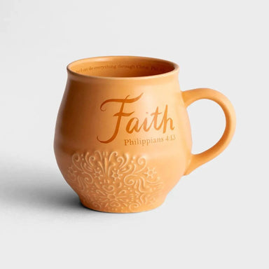 Faith Stoneware Mug - Pura Vida Books