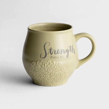 Strength Stoneware Mug - Pura Vida Books