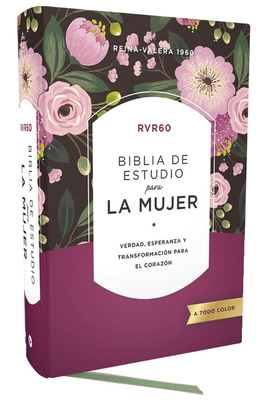 Biblia RVR1960 | Estudio para la Mujer, Tapa Dura a Todo Color