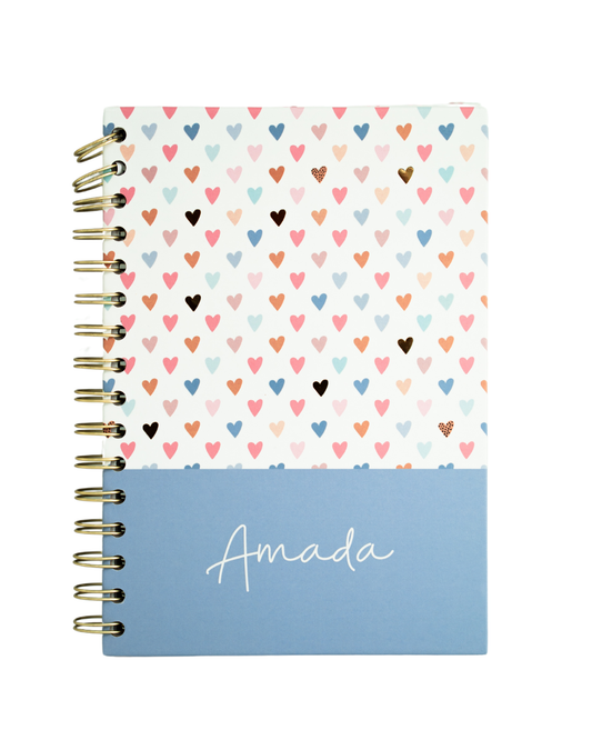 Amada - Journal Corazones