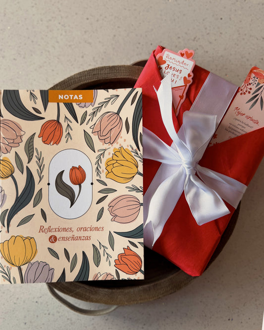 Libreta de Reflexiones, Oraciones y Enseñanzas | Flores con Envoltura