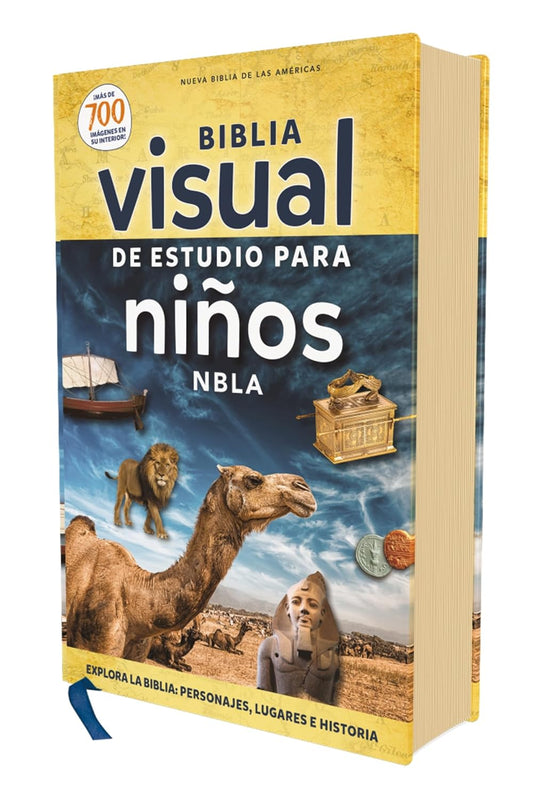 NBLA, Biblia visual de estudio para niños, Tapa Dura. Dr