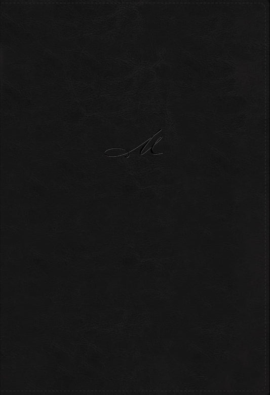 Biblia NBLA | Estudio MacArthur Leathersoft Negro