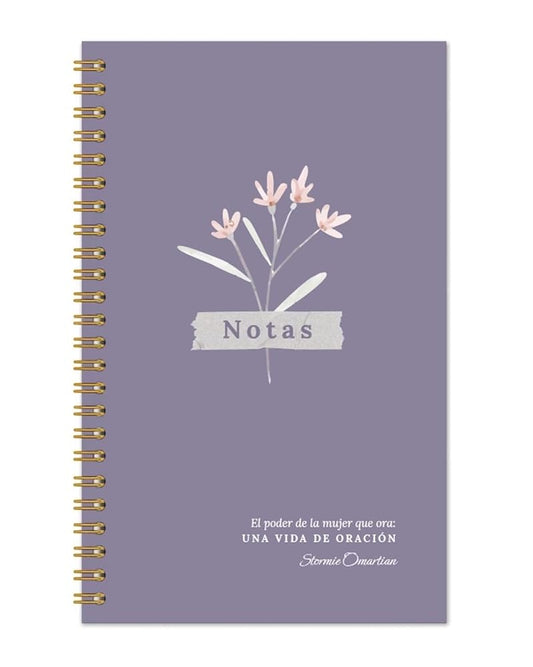 Libreta cristiana para mujeres con versículos – El poder de la mujer que ora: Una vida de oración por Stormie Omartian (Spanish Edition) cover image