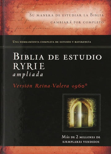 Biblia de estudio Ryrie ampliada (Spanish Edition) cover image