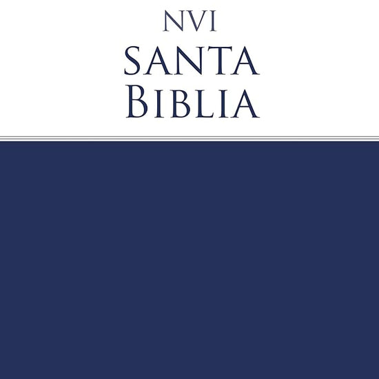NVI, Santa Biblia, Revisión 2022, Edición económica, Tapa rústica (Spanish Edition) cover image