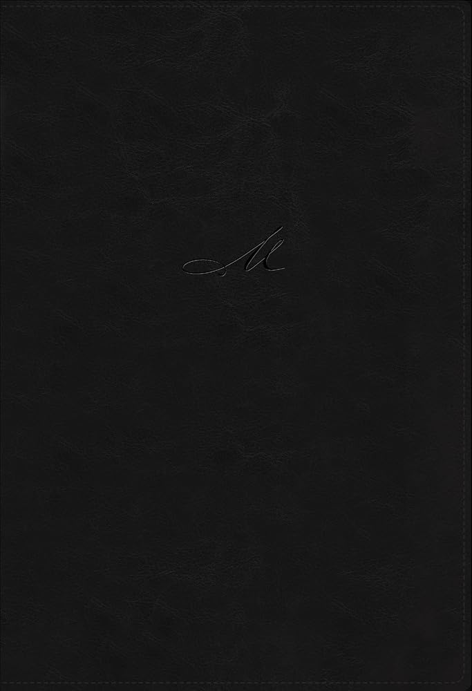 NBLA, Biblia de Estudio MacArthur, Leathersoft, Negro, Interior a dos colores, Comfort Print (Spanish Edition) cover image