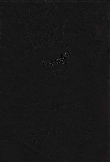 NBLA, Biblia de Estudio MacArthur, Leathersoft, Negro, Interior a dos colores, Comfort Print (Spanish Edition) cover image