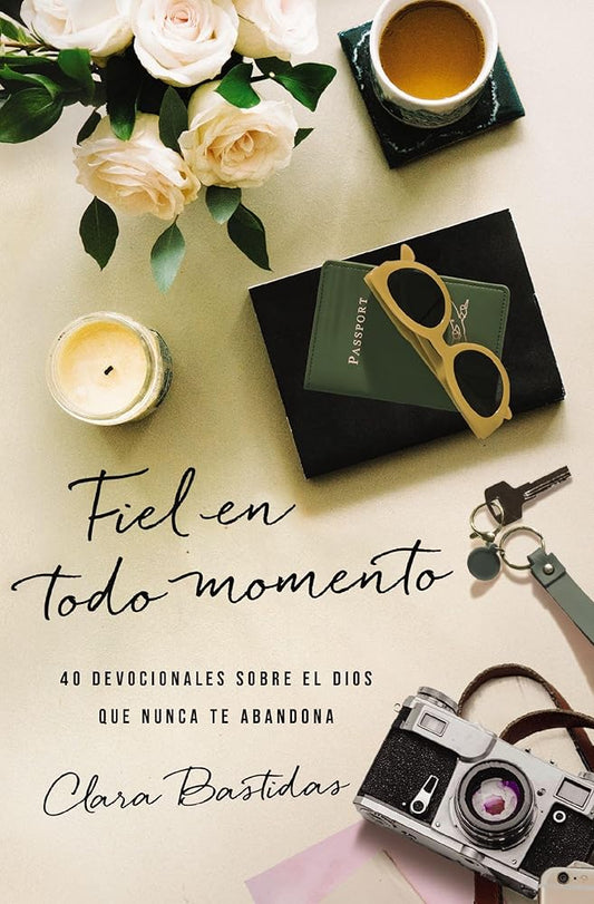 Fiel en todo momento: 40 devocionales sobre el Dios que nunca te abandona (Spanish Edition) cover image