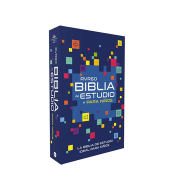 RVR60 Biblia de estudio para niños, Softcover: La Biblia para niños más completa (Spanish Edition) cover image