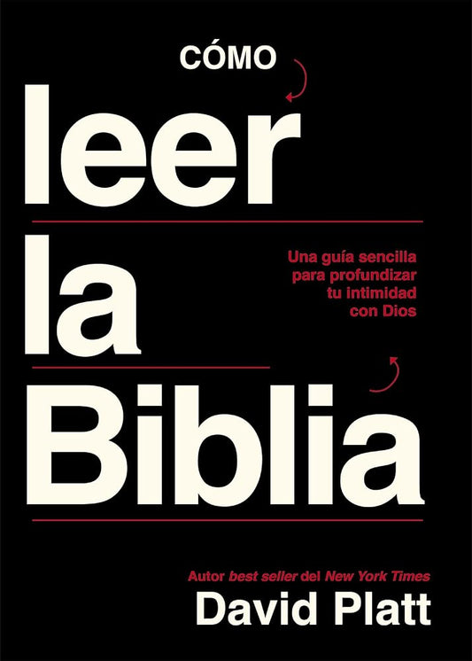 Cómo leer la Biblia: Una guía sencilla para profundizar tu intimidad con Dios (Spanish Edition) cover image