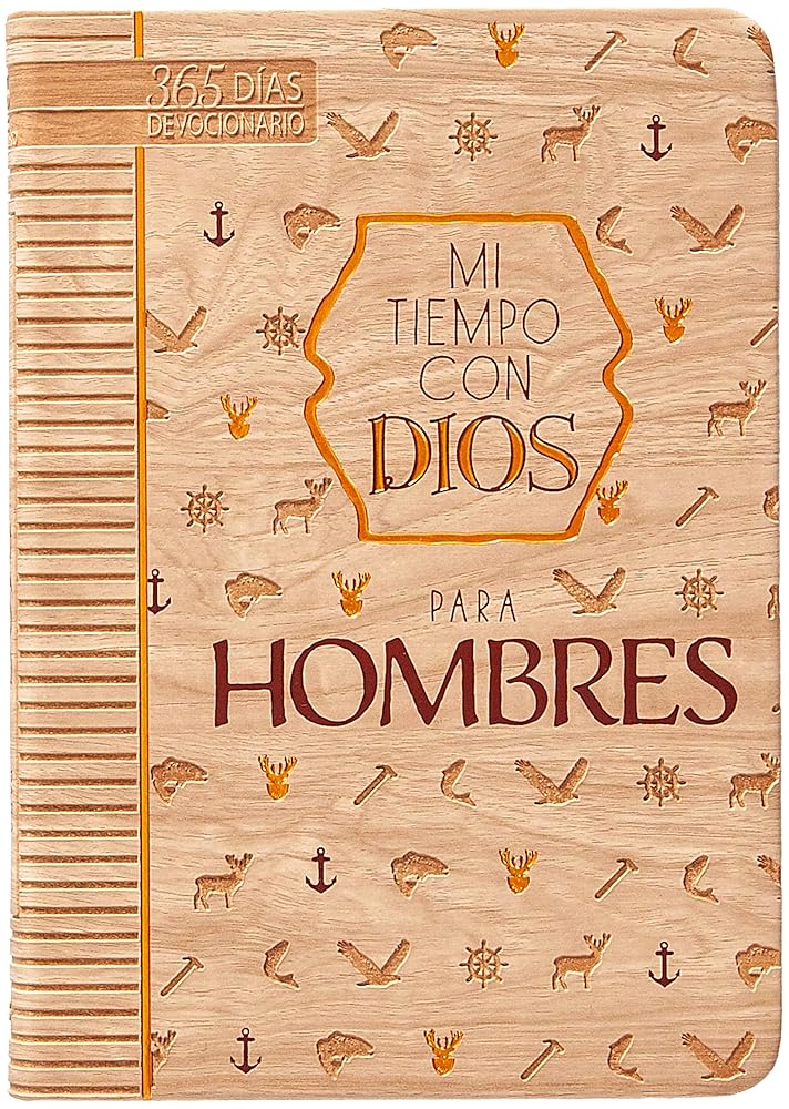 Mi tiempo con Dios para hombres: 365 días devocionario (Spanish Edition) cover image