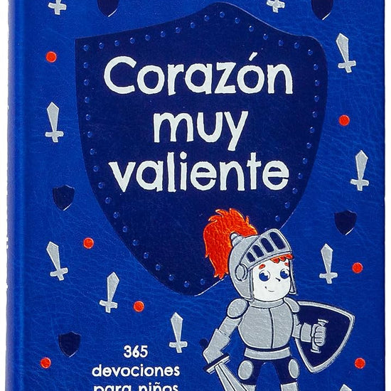 Corazón muy valiente: 365 devociones para niños (Spanish Edition) cover image