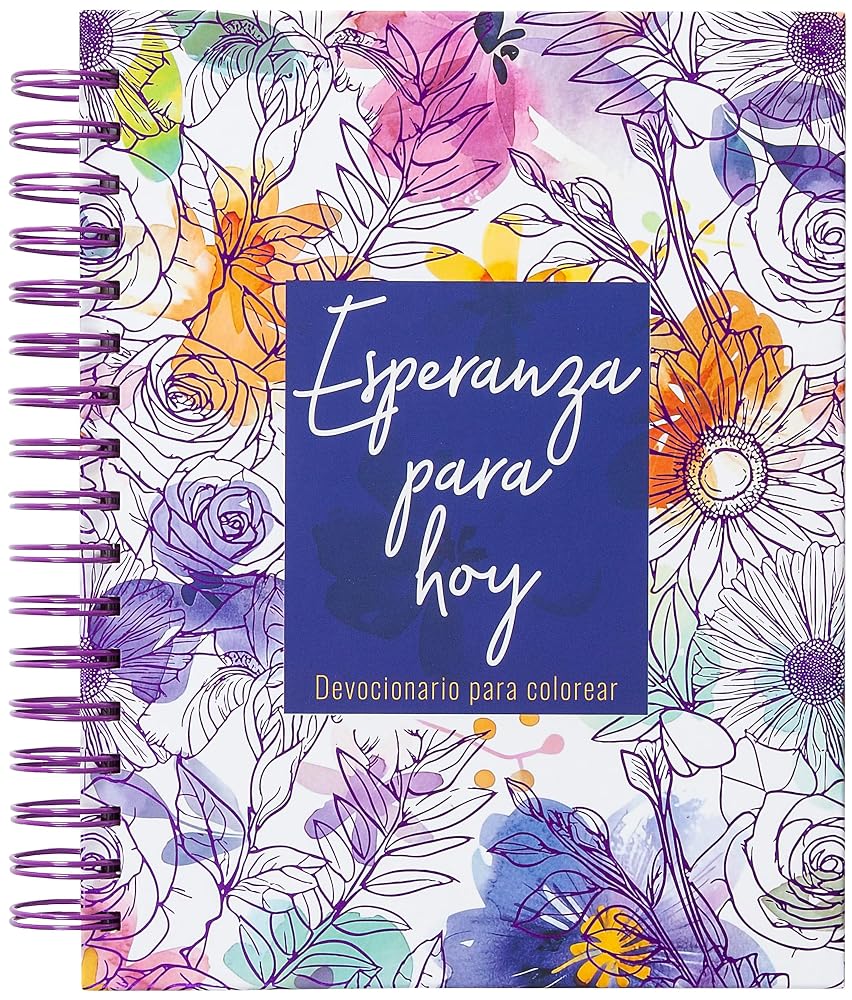Esperanza para hoy: Devocionario y libro para colorear (Spanish Edition) cover image
