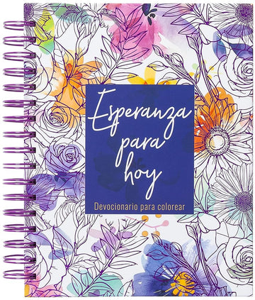Esperanza para hoy: Devocionario y libro para colorear (Spanish Edition) cover image