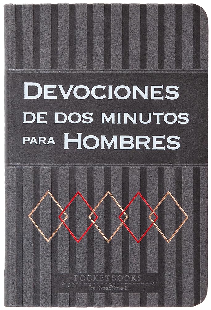 Devociones de dos minutos para hombres: Pocketbooks por BroadStreet (Spanish Edition) cover image