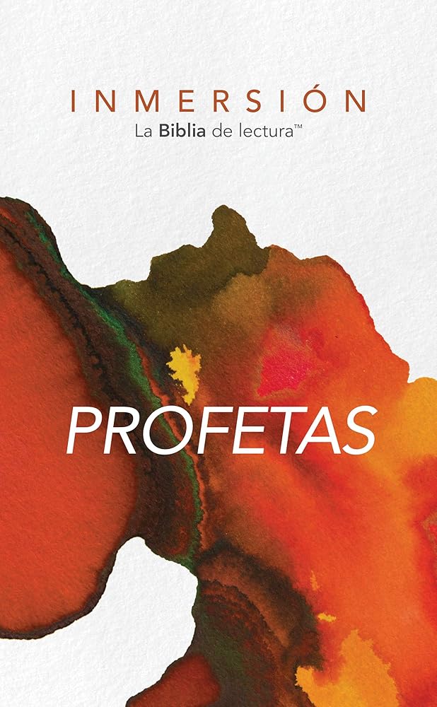 Inmersión: Profetas (Tapa rústica) (Inmersión: La Biblia de lectura) (Spanish Edition) cover image