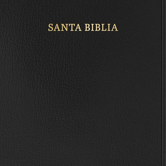 Reina Valera 1909 Biblia Clásica con Referencia, negro imitación piel | Reina-Valera 1909 Classic Reference Bible, Black, Imitation Leather (Spanish Edition) cover image