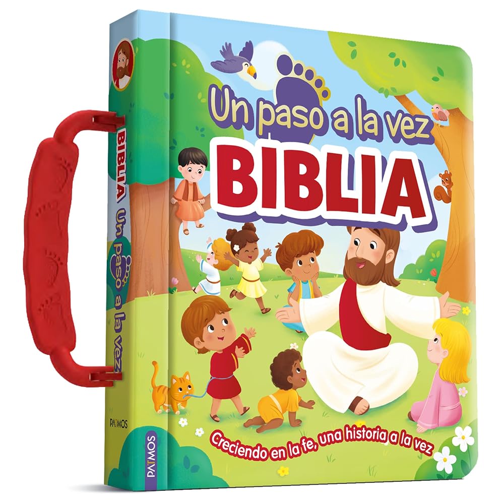Biblia un paso a la vez: Crece en la fe, una historia a la vez. (Spanish Edition) cover image