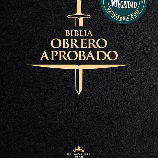 Biblia Obrero Aprobado (Imitación piel negro) / Approved Worker Bible (Imitation Black Leather) (Spanish Edition) cover image