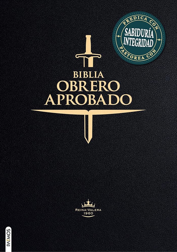 Biblia Obrero Aprobado (Imitación piel negro) / Approved Worker Bible (Imitation Black Leather) (Spanish Edition) cover image