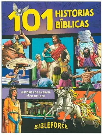 Bibleforce 101 Historias Bíblicas (Spanish Edition) cover image