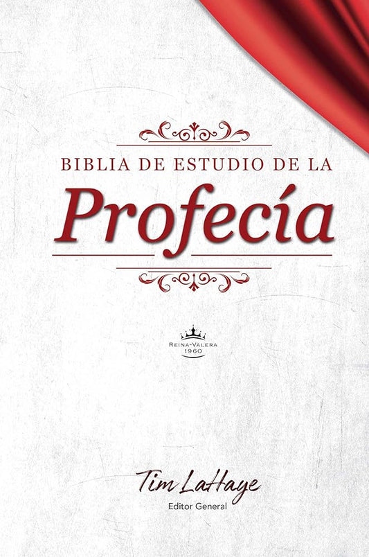 RVR 1960 Biblia de estudio de la profecía (Tapa dura, Índice) (Spanish Edition) cover image
