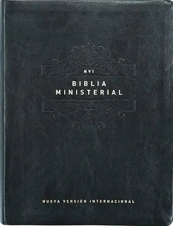 Biblia Ministerial, NVI, Piel especial (Spanish Edition) cover image