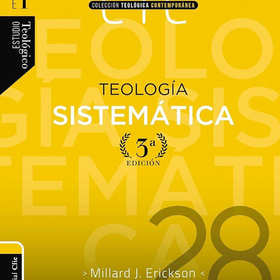 Teología sistemática (Colección Teológica Contemporánea, 28) cover image