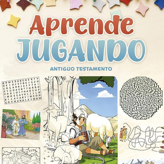 Aprende jugando: Antiguo Testamento (Spanish Edition) cover image
