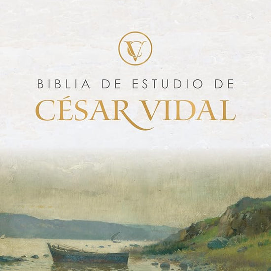 RVR 1960 Biblia de estudio de César Vidal, tapa dura (SPA RVR 1960 Cesar Vidal Study Bible Hardcover) (Spanish Edition) cover image