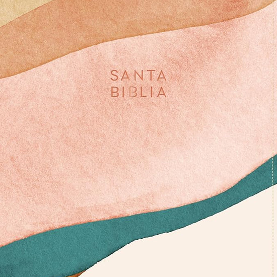 RVR 1960 Biblia letra grande tamaño manual edición especial, acuarela, símil piel (RVR 1960 Hand Size Giant Print, Watercolor, LeatherTouch, Special Edition) (Spanish Edition) cover image