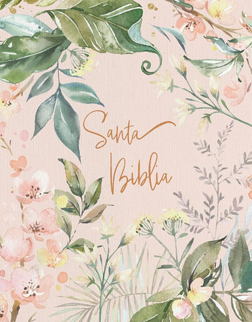 Reina Valera 1960, Biblia de apuntes Aviva Nuestros Corazones, floral, tela sobre tapa dura (RVR Revive our Hearts notetaking bible, floral, cloth over board) (Spanish Edition) cover image