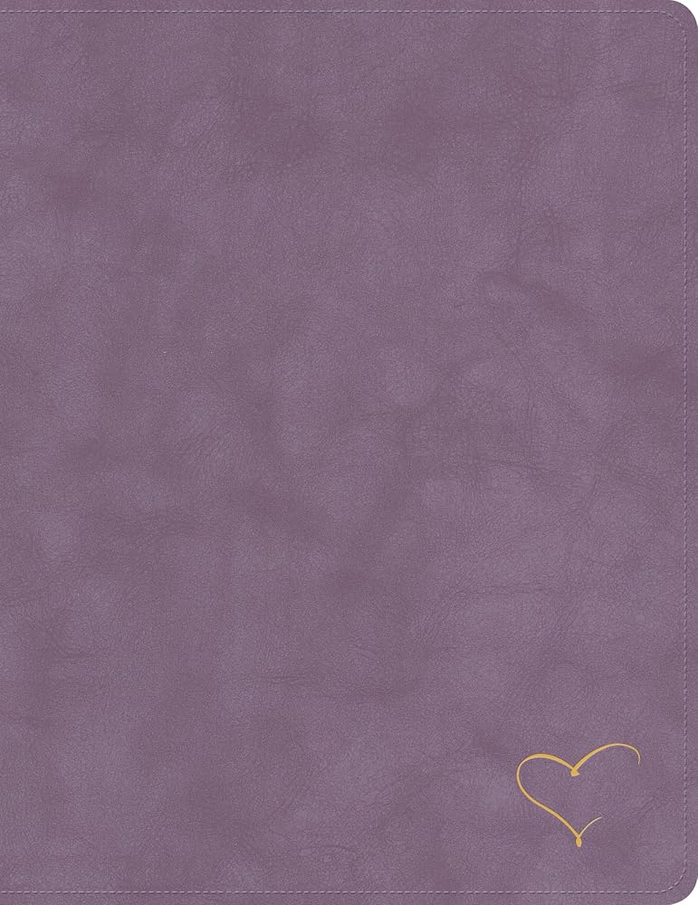 Reina Valera 1960 Biblia de apuntes Aviva Nuestros Corazones, lavanda, símil piel (RVR 1960 Revive our Hearts notetaking bible, lavender, leatherTouch) (Spanish Edition) cover image