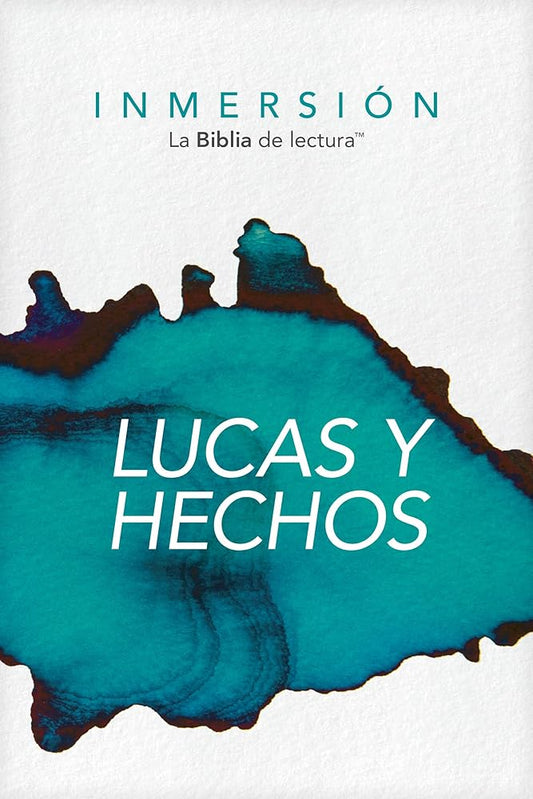 Inmersión: Lucas y Hechos (Tapa rústica) (Inmersión: La Biblia de lectura) (Spanish Edition) cover image