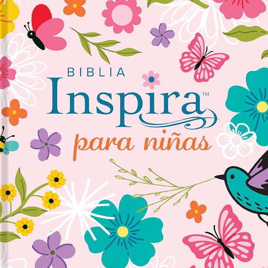 Biblia Inspira para niñas NTV (Tapa dura) (Spanish Edition) cover image