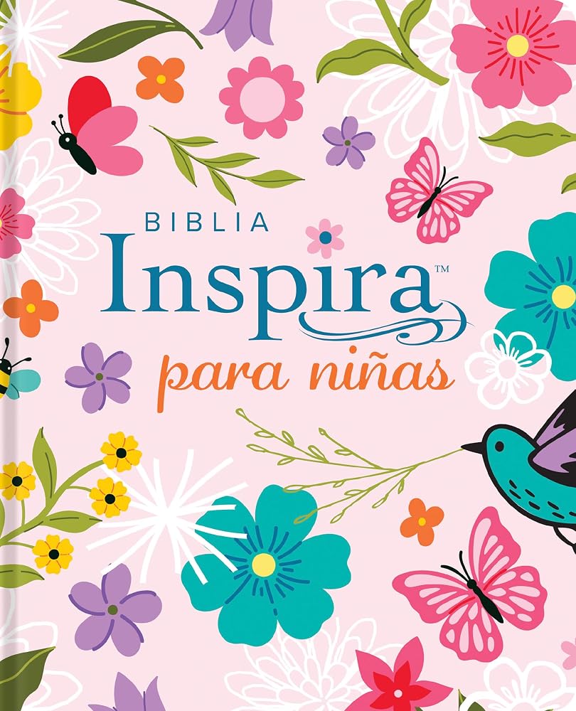 Biblia Inspira para niñas NTV (Tapa dura) (Spanish Edition) cover image