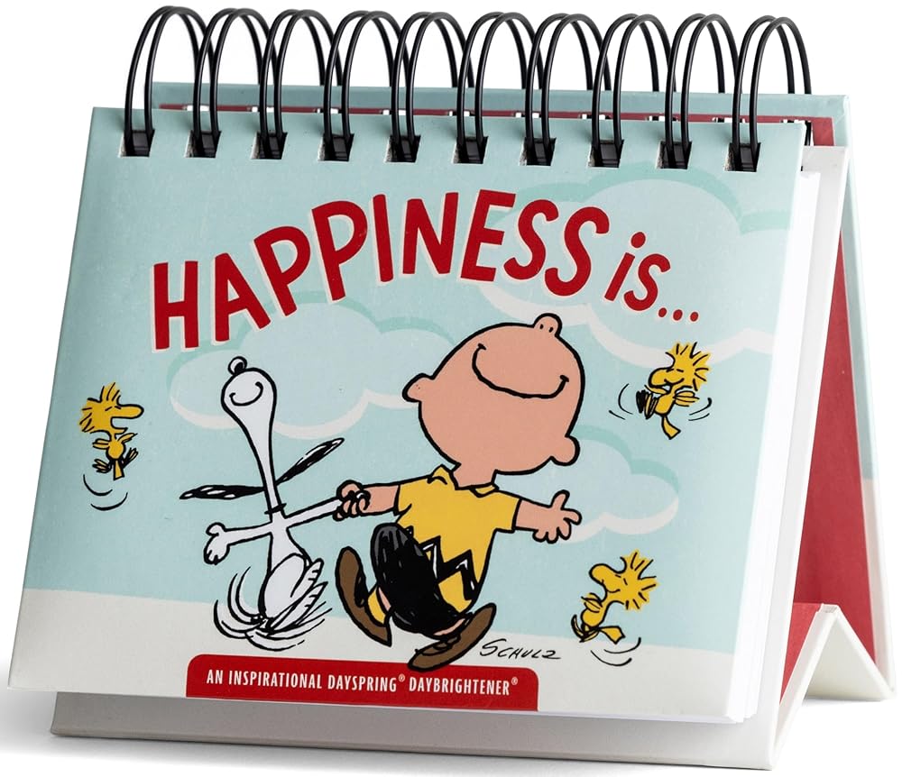 Peanuts Happiness Is: A DaySpring Inspirational DayBrightener - Perpetual Calendar cover image