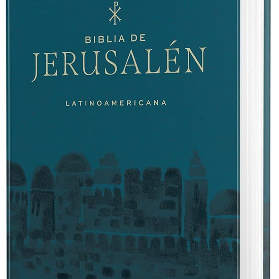 Biblia Católica Biblia de Jerusalén Latinoamericana, tapa dura azul / Spanish Jerusalem Bible, Latinamerican Edition, Hardcover Blue (Spanish Edition) cover image