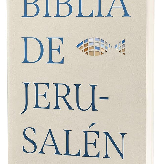 Biblia Católica Biblia de Jerusalén Latinoamericana edición económica rústica marrón arena / Spanish Jerusalem Bible, Latin American Edition, Economy (Spanish Edition) cover image