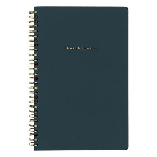 Navy Church Notes Notebook - Pura Vida Books