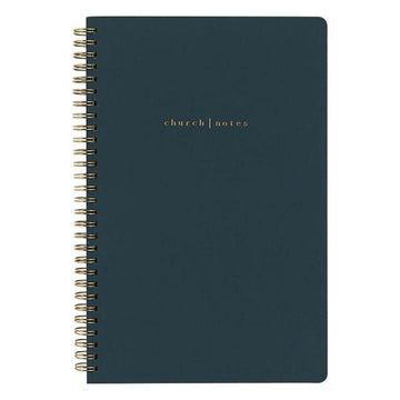 Navy Church Notes Notebook - Pura Vida Books