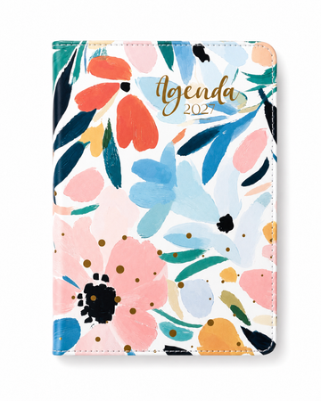 Agenda 2027 | Floral Pastel Piel