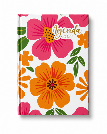 Agenda 2027 | Floral Tapa Dura