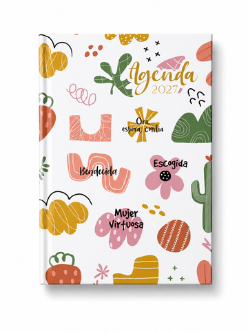 Agenda 2027 | Stickers Tapa Dura
