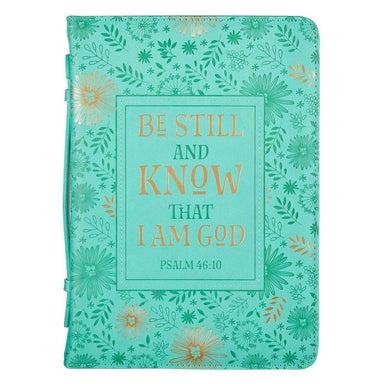 Be Still and Know Turquoise Faux - Pura Vida Books